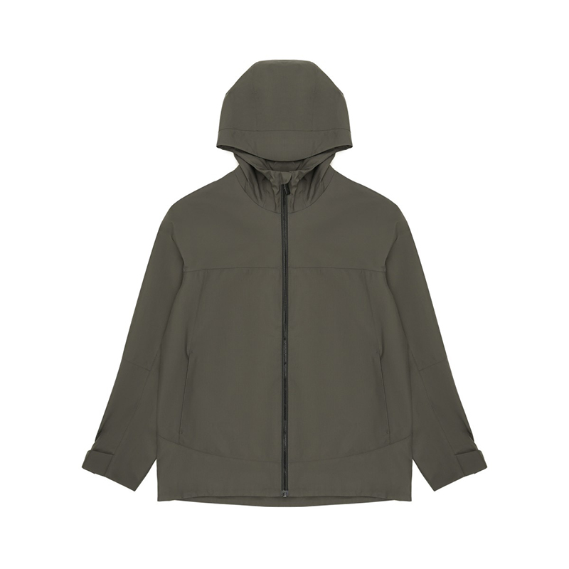 宾度户外休闲风连帽风衣