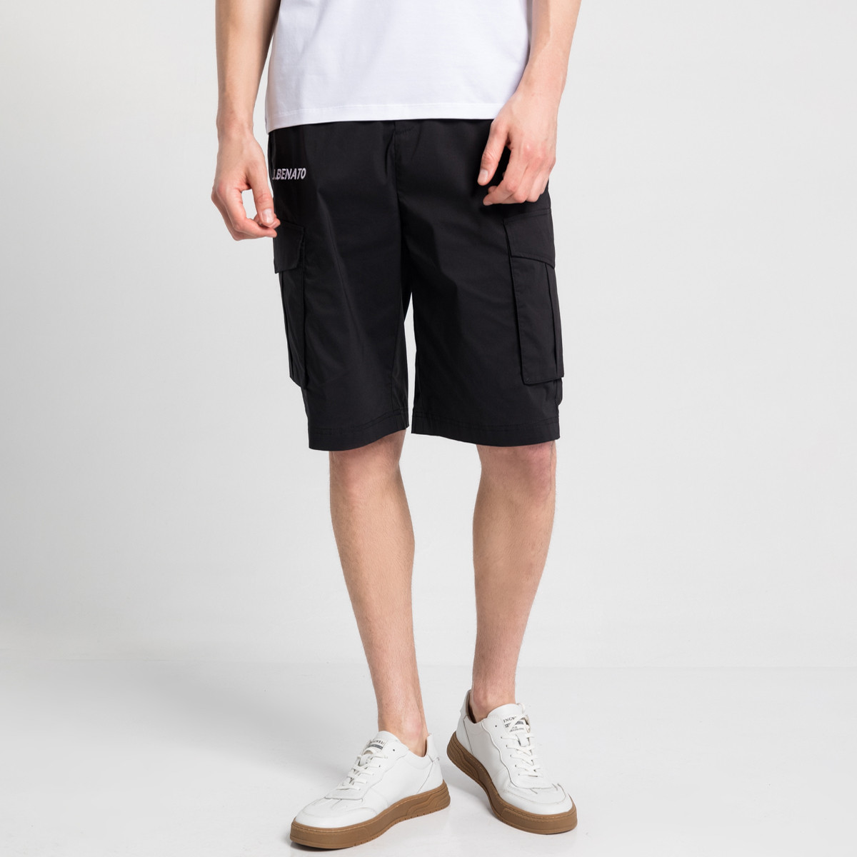 J.benato/宾度莱赛尔天丝短裤