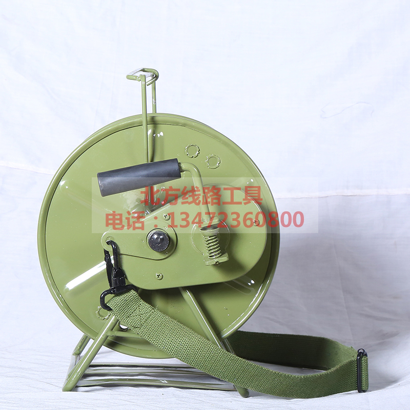 制动型带刹车绕线盘 背负线车 络车架  被覆线车 放线盘 齿轮线盘