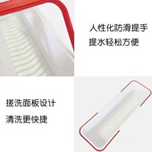 长方形家用手提加厚塑料储水拖把桶拖地墩地搓洗拖布大号拖把单桶