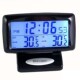 包邮 汽车时钟车内外双温度计 车载车用数字显电子表带夜光电子钟