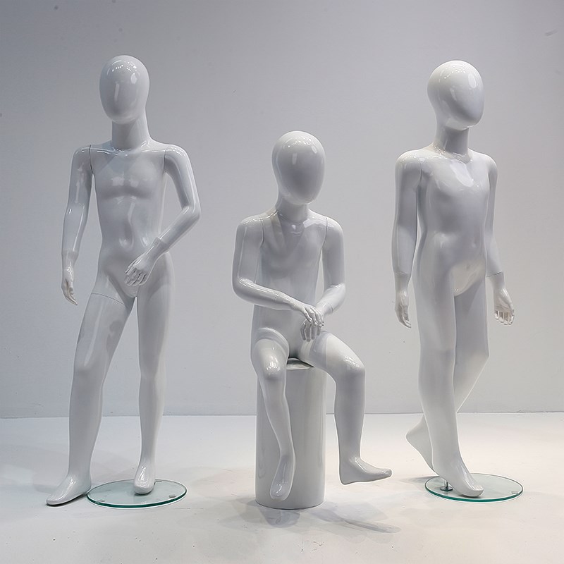 儿童模特组合橱窗童装店展示架假人摄影服装模特道具全身小孩模特