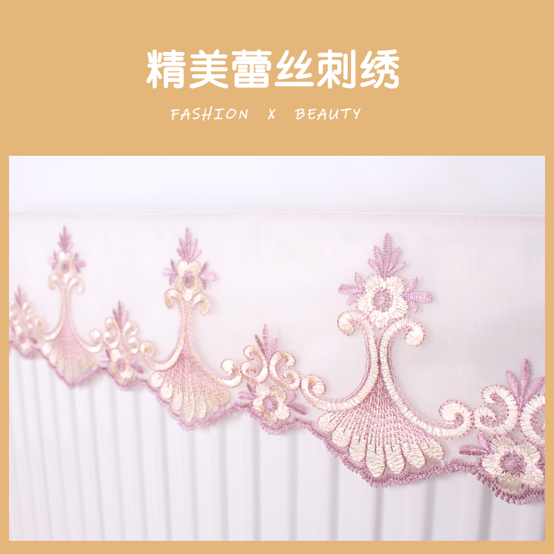 家用轻奢风暖气片防尘罩简约新式布艺暖气片罩遮挡防熏装饰罩定制