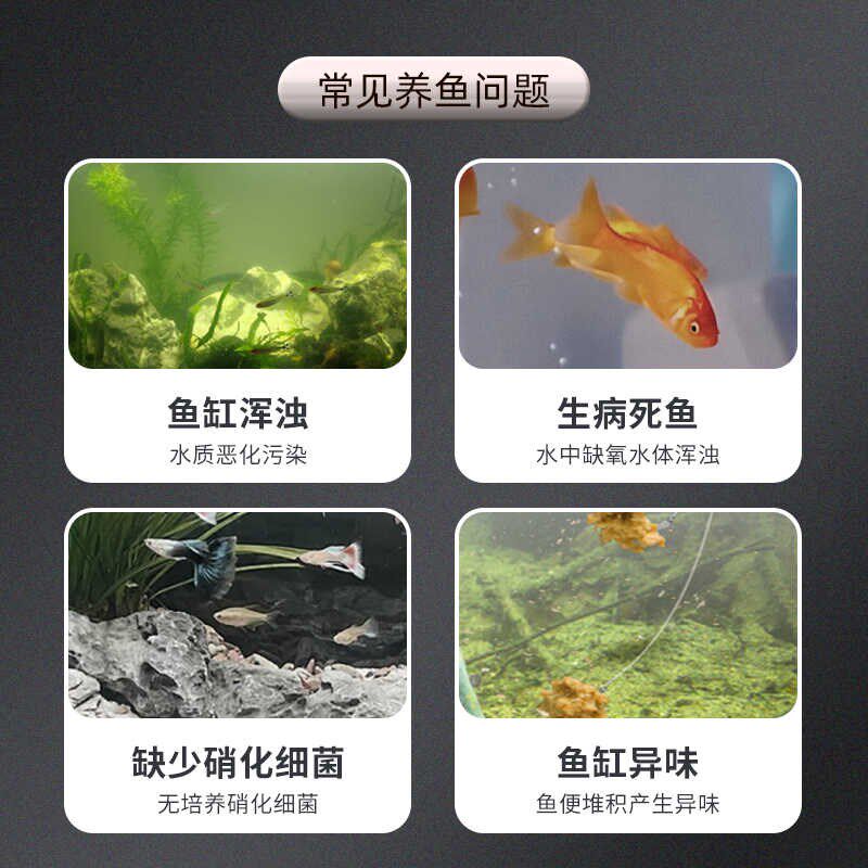 鱼缸过滤器净水循环系统三合一小型家用增氧水滤材净化滴流盒外置