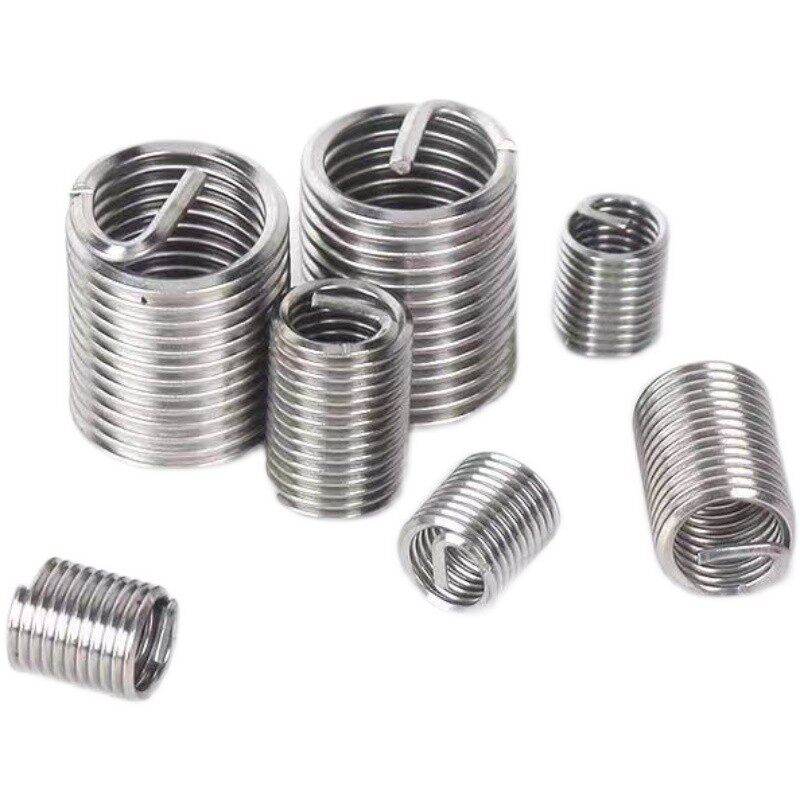 304不锈钢钢丝螺套牙套螺丝螺纹护套丝套螺纹修复套M1.6M2-M37M30