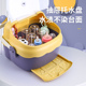 奶瓶收纳盒防尘沥水架子带盖碗筷辅食工具餐具奶瓶收纳箱婴儿专用
