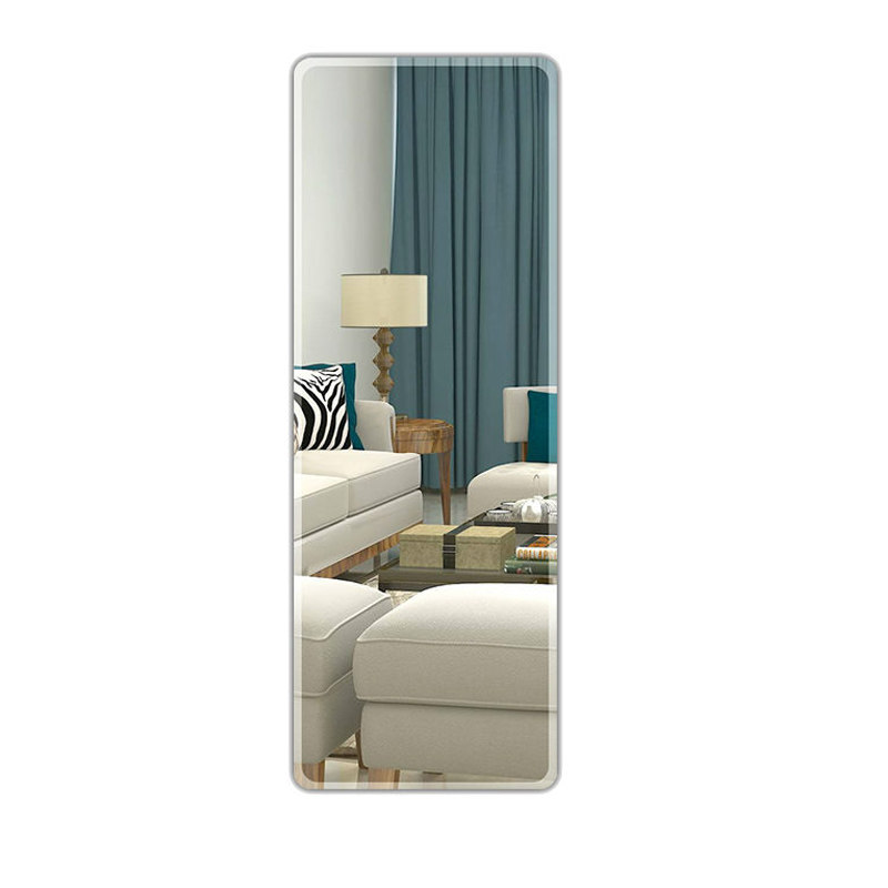 镜子全身穿衣镜贴墙无框壁挂粘贴家用高清防爆宿舍试衣镜新疆包邮