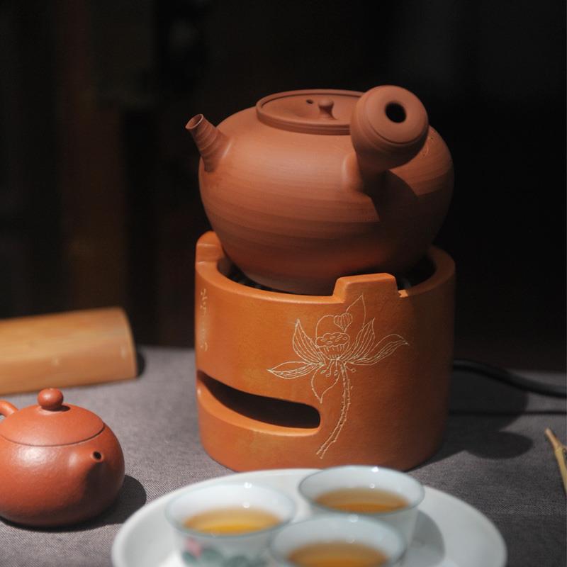 潮人茶事 荷香迷你电丝茶炉电热丝煮茶炉工夫茶电炉砂铫电陶炉