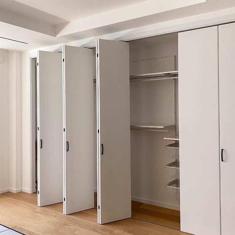实木衣柜门推拉门折叠门衣帽间门隐形门折叠柜门壁橱门储物柜门
