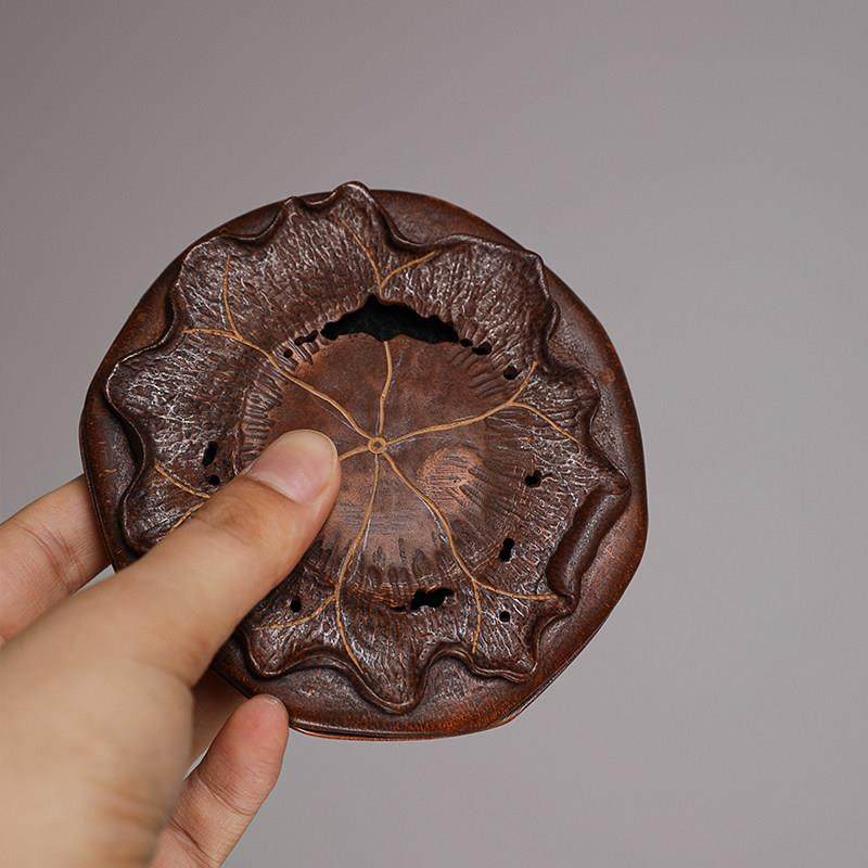 杉杉竹木天然手工竹莲香炉创意饰品香插香座线家庭香盒香炉,餐饮具,茶道/香炉,淘宝优惠券,粉丝福利购,淘宝优惠卷