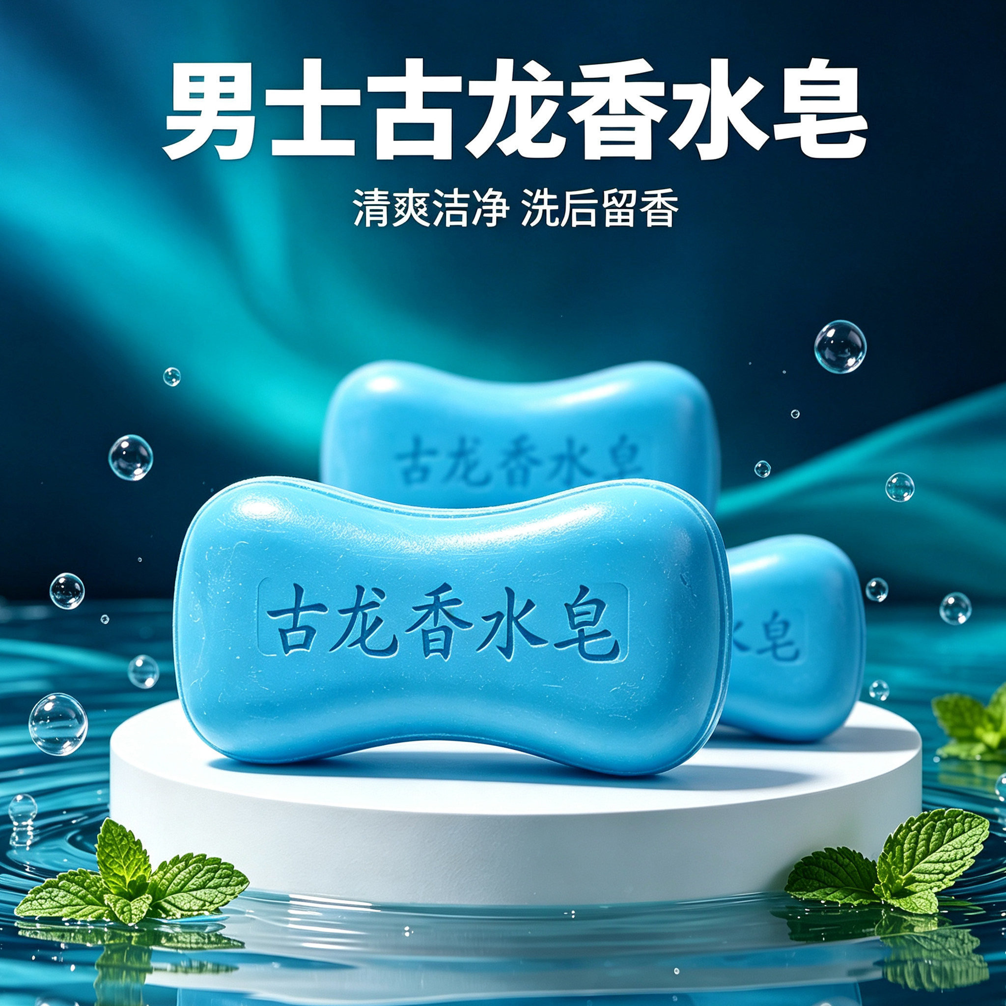 男士古龙香水古龙香皂沐浴控油