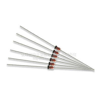 1W稳压二极管3.3/5.1/6.2/12V/15V/18V/24V玻璃管1N4742A IN4744A