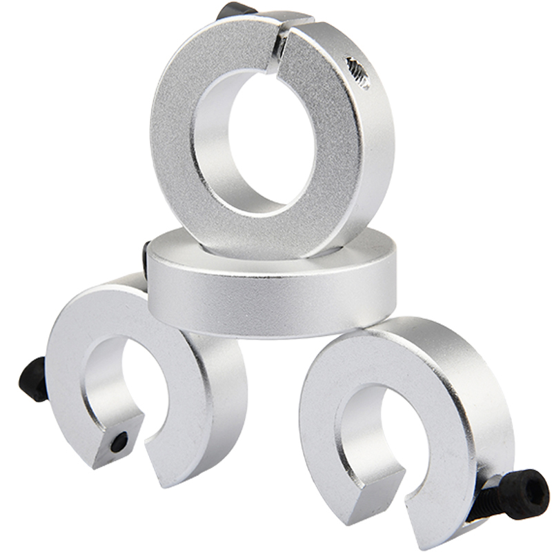 SCS光轴限位固定环 铝托导轨t开口锁紧止推轴套挡圈12 16 20 25 3