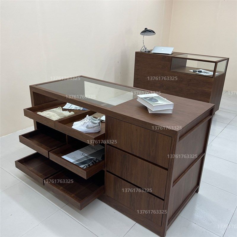 米莱家具韩系服装店中岛柜A陈列柜道具收银台吧台中岛桌,3C数码配件,数码相机电池,淘宝优惠券,粉丝福利购,淘宝优惠卷