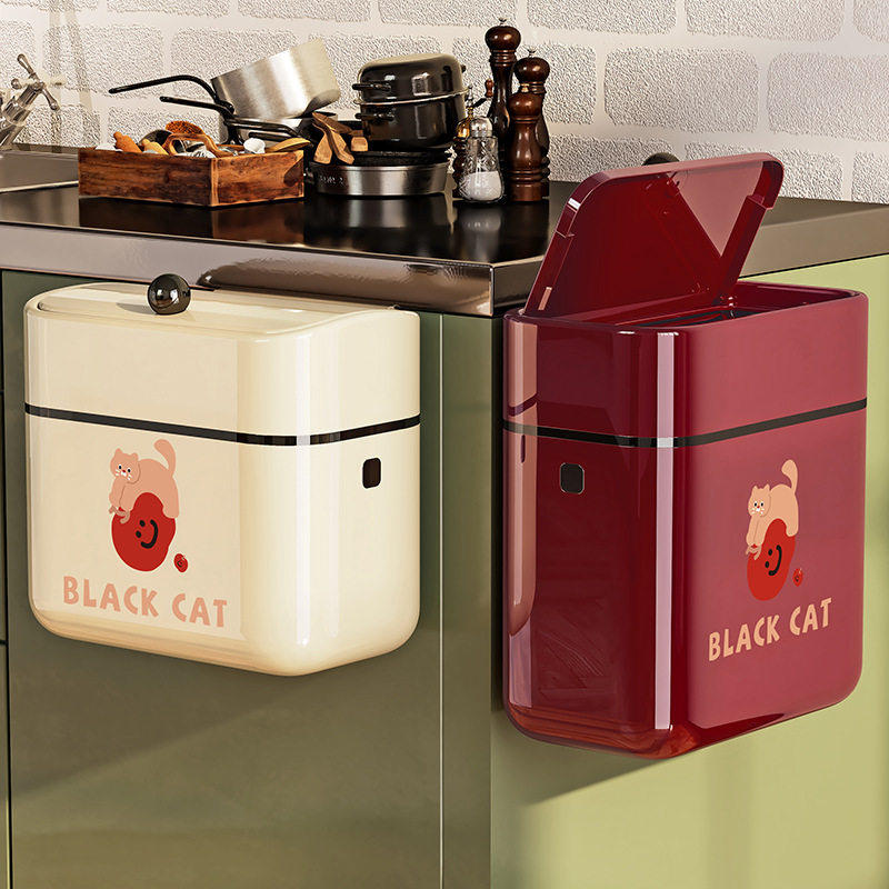 COCO HOME壁挂厨房垃圾桶收纳篮挂门家用橱柜整理塑料蔬菜水果厨,家装主材,厨用垃圾桶,淘宝优惠券,粉丝福利购,淘宝优惠卷