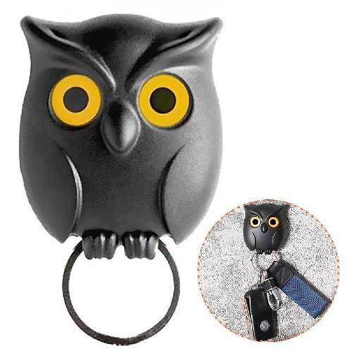 极速1PCS Owl Nighto Wall Magnetic Key Holder Magnets Hold