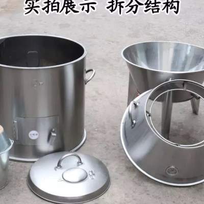 新款不锈钢60cm双层木炭烤鸭炉烧鹅炉烧J鸡炉烤羊排烤鸭炉烧烤炉