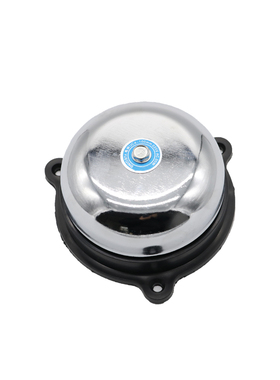 极速不锈钢内击式i电铃3寸UC4-75mm学校家用门铃闹钟AC220V无火花