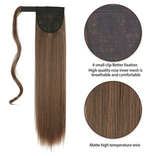 Straight Wrap tail 2f2INCH Hair Long Clip 极速AZIR Around