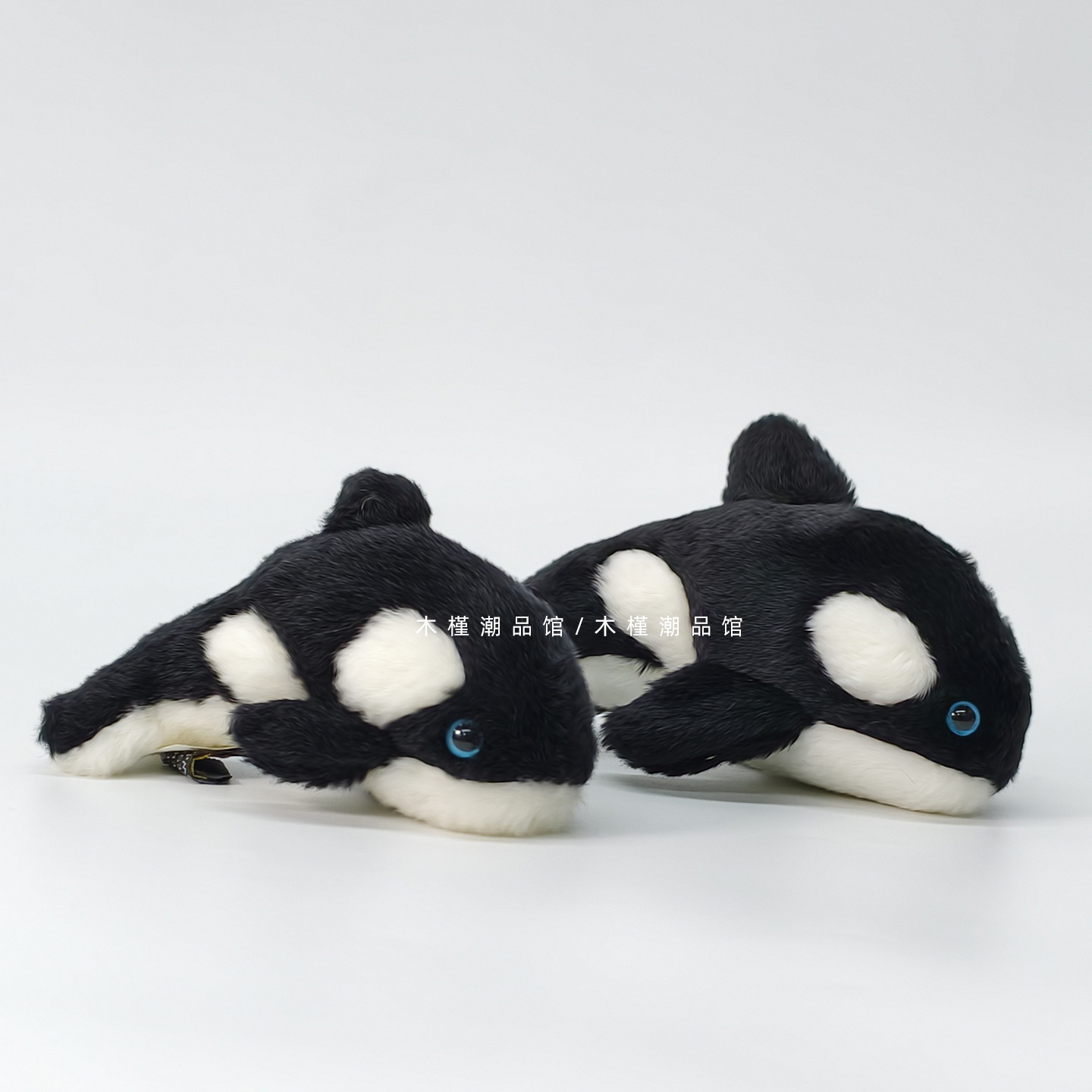 出口仿真海洋动物小虎鲸毛绒玩偶