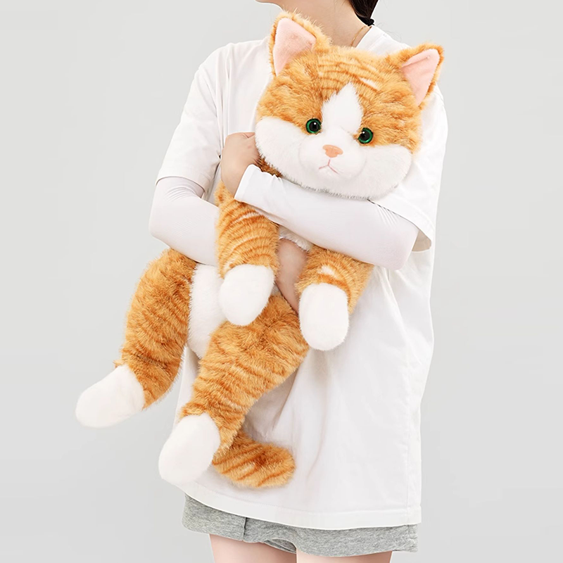 抱抱宝贝正版可爱仿真猫咪毛绒公仔儿童陪伴抱睡玩偶女生生日礼物