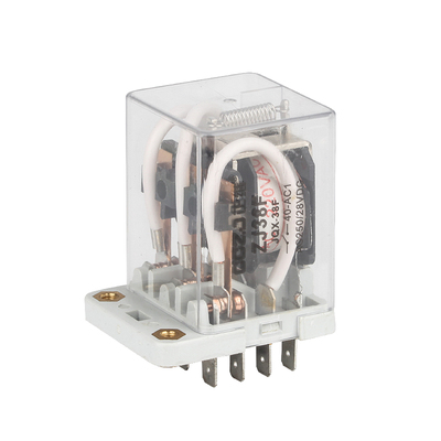 JQX-38F继电器大电流三开三闭AC220VDC24VDC12V大功率三相11脚40A