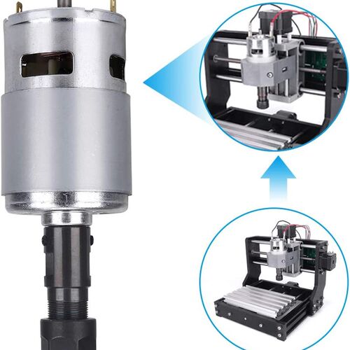 直流电 12V-24V大扭矩大功率775电机 CNC3018数控 激光雕刻机配件