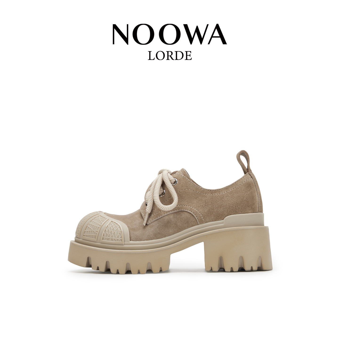 商场同款大头增高英伦风乐福鞋女