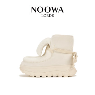 加绒增高舒适百搭皮毛一体短靴 冬季 NOOWA保暖雪地靴女款 2025新款