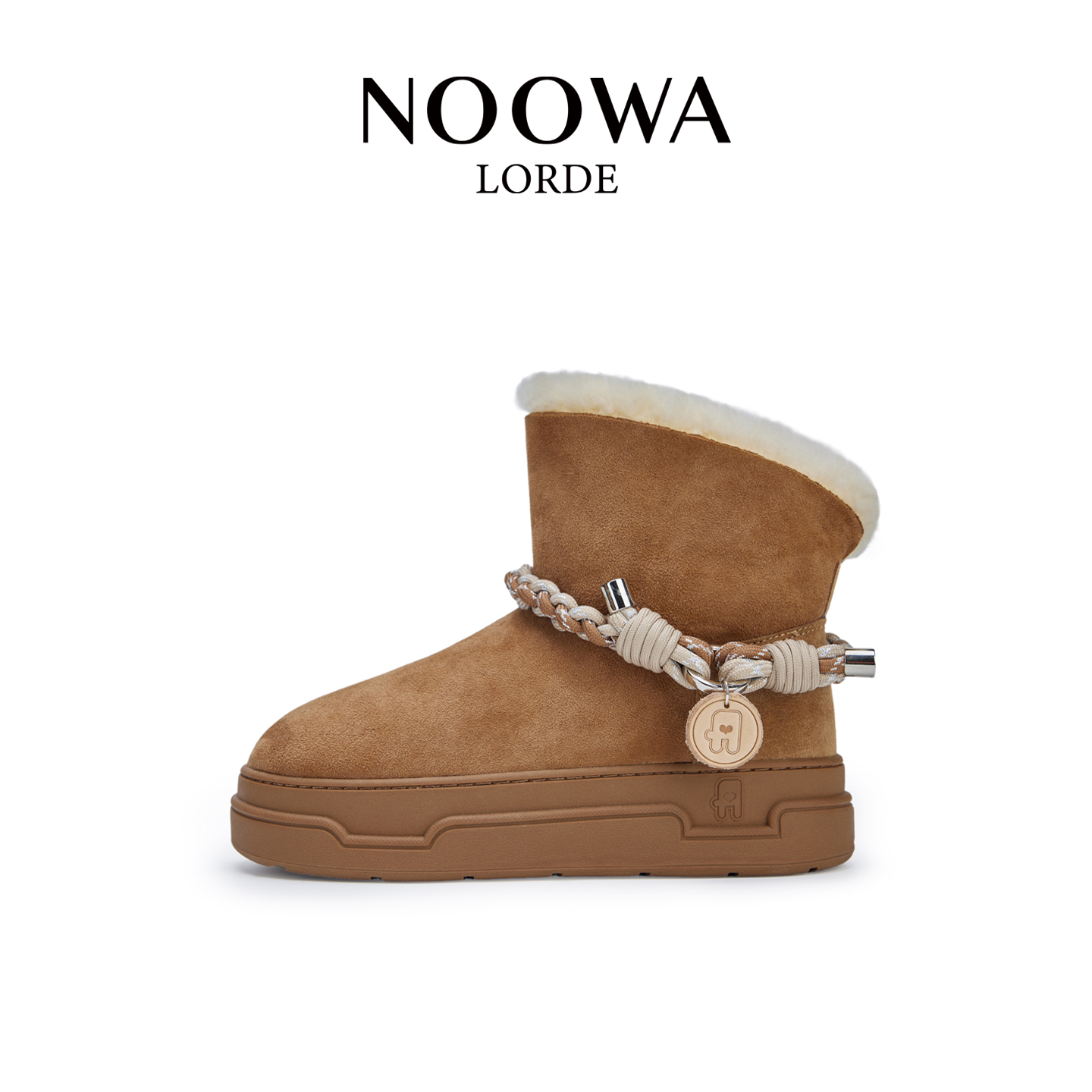 商场同款加绒保暖防滑增高雪地靴