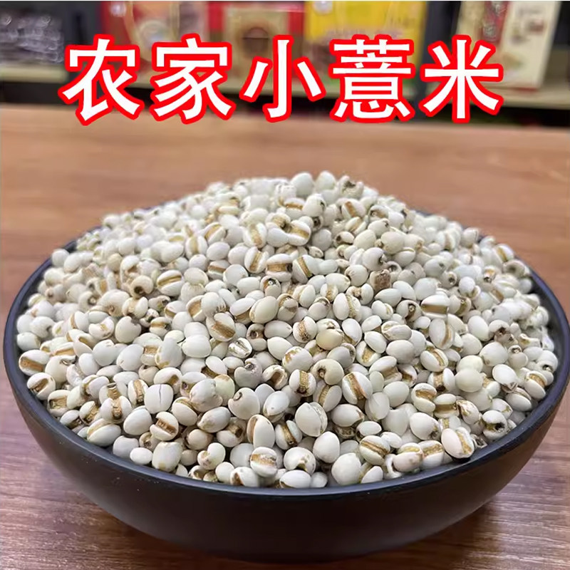 正宗云南小薏米老品种薏米仁新货新鲜薏仁米生薏米五谷杂粮薏苡仁