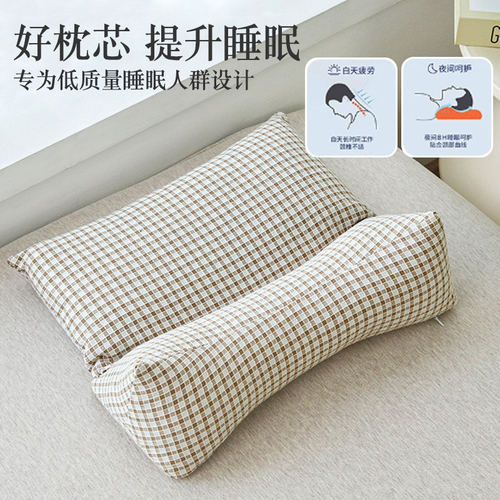 护颈椎助睡眠三角枕头麦壳壳枕芯