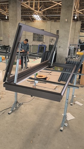 电动天窗铝合金屋顶采光井阁楼
