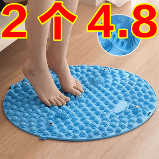 圆形指压板原地超慢跑加大款成人足底按摩脚垫脚踩脚底疏通经络器