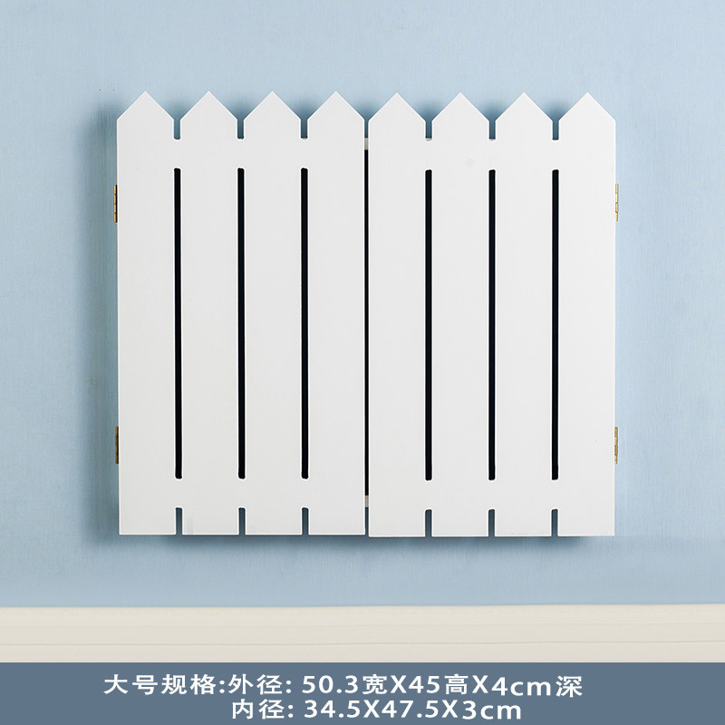 电表箱装饰北欧栅栏弱电箱木质配电箱信息箱电闸箱网络箱遮挡