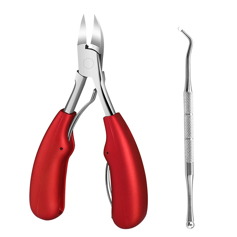 甲沟专用指甲刀斜口鹰嘴钳剪脚趾厚硬嵌甲灰指甲钳修脚工具套装炎