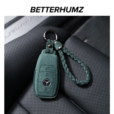 适用奔驰钥匙套c260l/e300l/gla200l/glb220/glc/gle450车钥匙扣