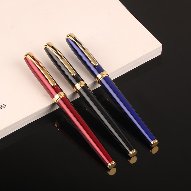 罗氏签字笔商务定制logo金属宝珠笔刻字办公送礼