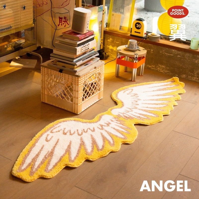 泡腾PointLab天使之翼加厚植绒长条卧室衣帽间地毯床边毯少女,居家布艺,床边毯,淘宝优惠券,粉丝福利购,淘宝优惠卷