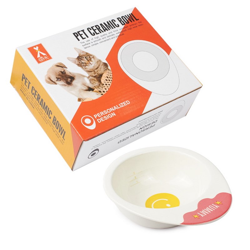 包邮 宠物狗碗狗盆猫碗陶瓷碗狗猫粮碗泰迪狗碗狗狗食盆狗粮碗