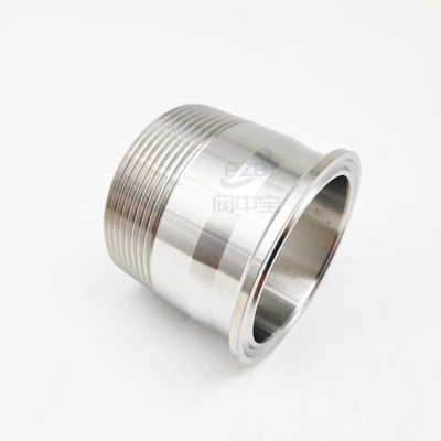 快装变径DN50卡盘64快装外丝接头DN40卡盘50.5卡盘外丝单头丝