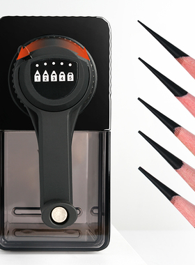 DAV大v素描削笔器美术生专用V5手摇转笔刀速写刨铅笔机炭笔卷笔刀