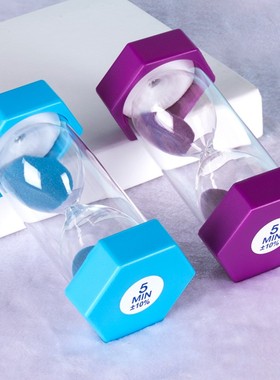 沙漏计时器儿童卡通创意防摔半小时漏斗幼儿园学习吃饭刷牙流沙瓶