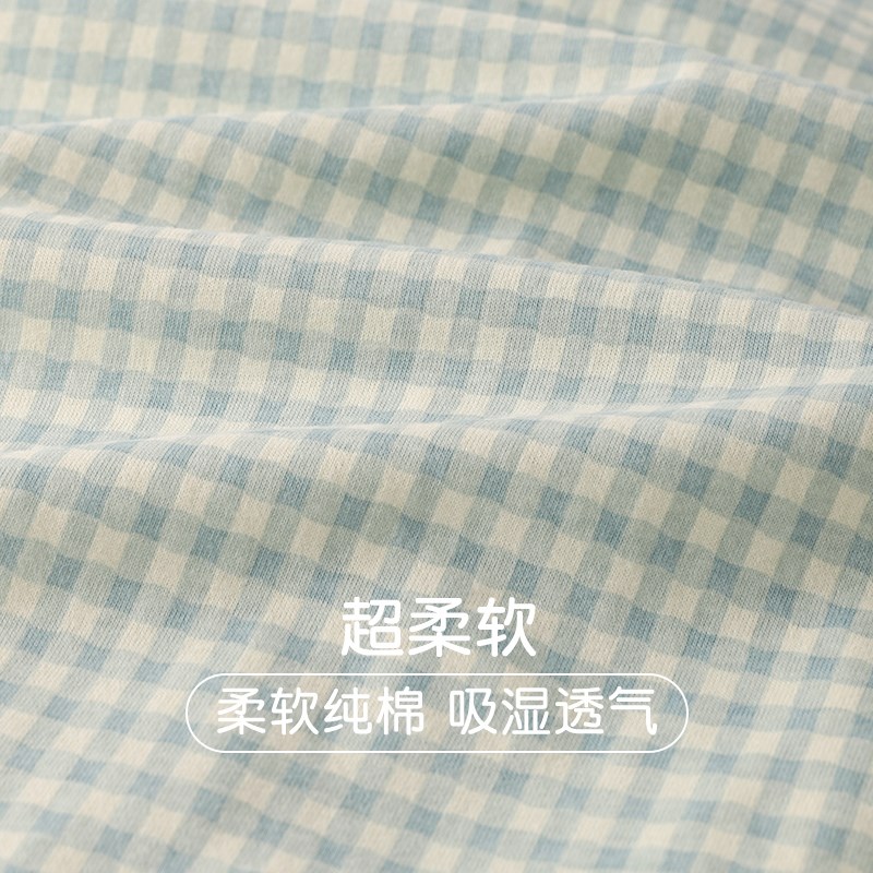 睡衣女春秋新款纯棉长袖长裤套装可爱企鹅可外穿大码少女款家居服