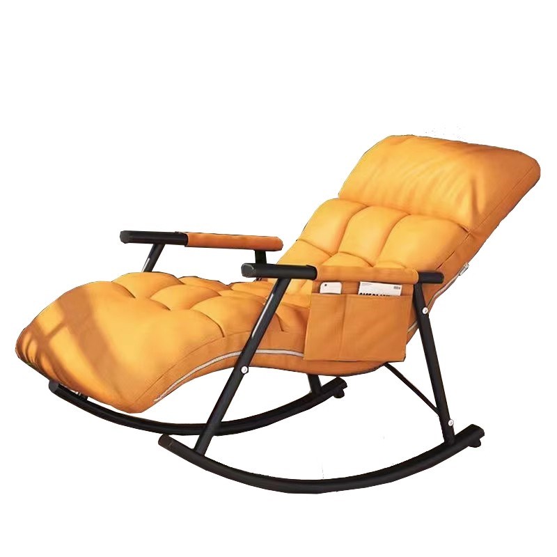 休闲大人躺椅网红科技布沙发椅子懒人躺椅客厅摇摇椅轻奢阳台家用