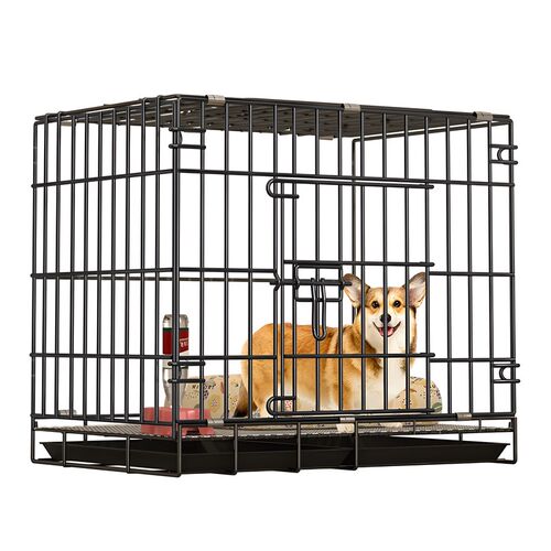 狗笼自动清粪小型犬小狗泰迪狗笼子带厕所室内外大猫笼兔笼子围栏