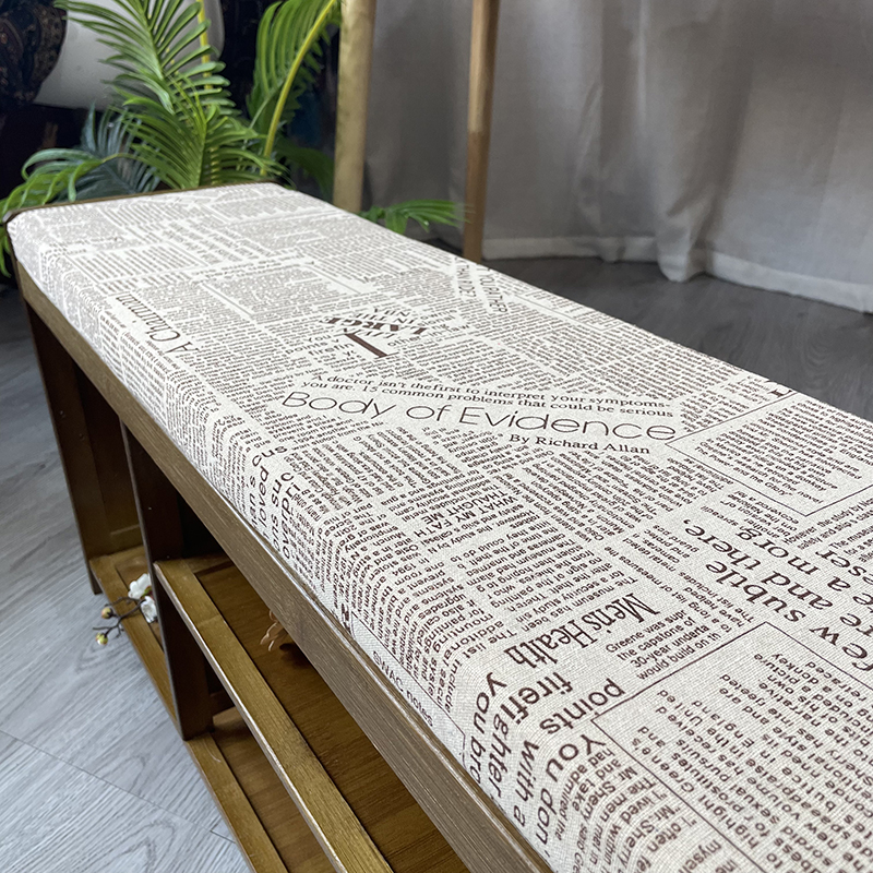 中式卡座入户玄关鞋柜换鞋凳坐垫长凳垫长椅长条垫椅子海绵沙发垫