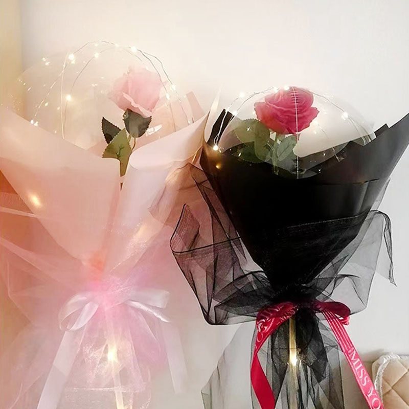 网红发光带灯波波球玫瑰花束告白求婚气球手工材料包地推街卖玩具,节庆用品/礼品,发光气球,淘宝优惠券,粉丝福利购,淘宝优惠卷