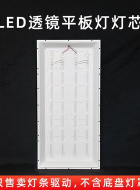 平板灯led替换灯条光源集成吊顶芯60*60办公室600x300透镜直发光