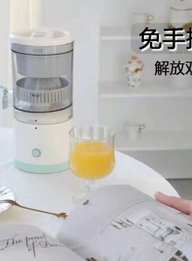 果汁分离榨机电动水过滤网打器肉豆浆一体的店专用摆摊儿童蔬菜鲜